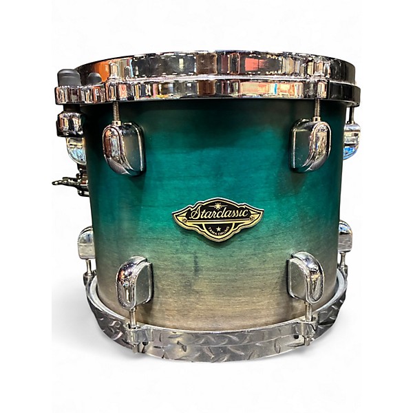 Used TAMA Starclassic Walnut/Birch 4pc Blue Sapphire Drum Kit