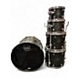 Used Mapex Saturn Studioease 5pc Satin Black Drum Kit thumbnail