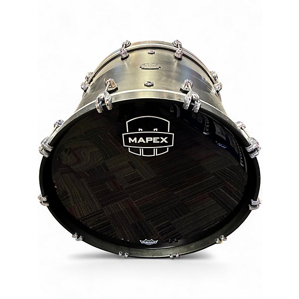 Used Mapex Saturn Studioease 5pc Satin Black Drum Kit