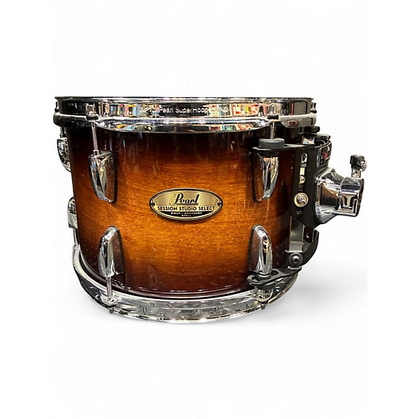 Used Pearl Session Studio Select Series 4pc Brown Drum Kit