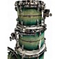 Used TAMA STAR Factory Vault Maple 5pc Cerulean Blue Drum Kit