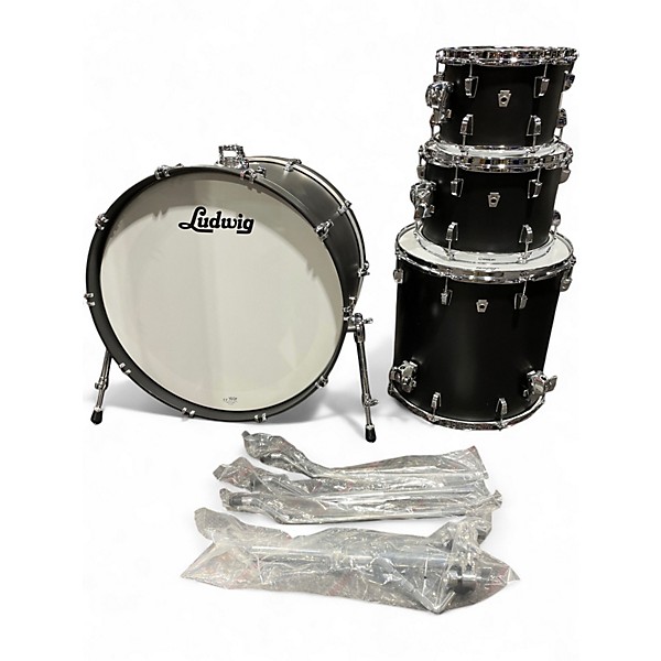 Used Ludwig Neusonic 4pc Sunburst Drum Kit