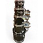 Used Mapex Saturn Studioease 5pc Satin Black Drum Kit
