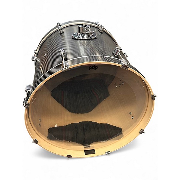 Used PDP by DW Concept Maple 6pc Gray Drum Kit