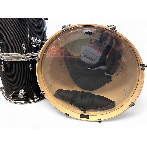 Used PDP by DW Concept Maple 6pc Gray Drum Kit