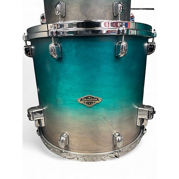 Used TAMA Starclassic Walnut/Birch 4pc Blue Sapphire Drum Kit
