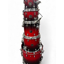 Used Mapex Saturn Studioease 5pc Red Drum Kit