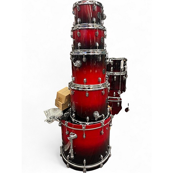 Used Mapex Saturn Studioease 5pc Red Drum Kit