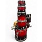 Used Mapex Saturn Studioease 5pc Red Drum Kit