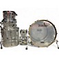 Used TAMBURO Volume Series 5pc Seamless Acrylic Clear Drum Kit thumbnail