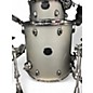 Used Mapex Saturn Evolution Rock Birch 4pc Metallic Gray Drum Kit