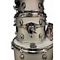 Used Mapex Saturn Evolution Rock Birch 4pc Metallic Gray Drum Kit