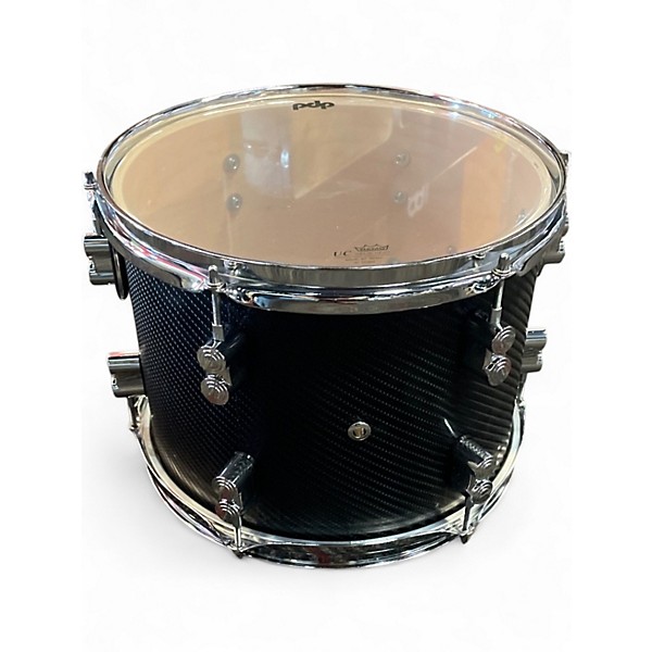 Used PDP by DW Concept Maple 6pc Metallic Gray Drum Kit