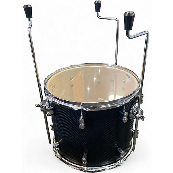 Used PDP by DW Concept Maple 6pc Metallic Gray Drum Kit