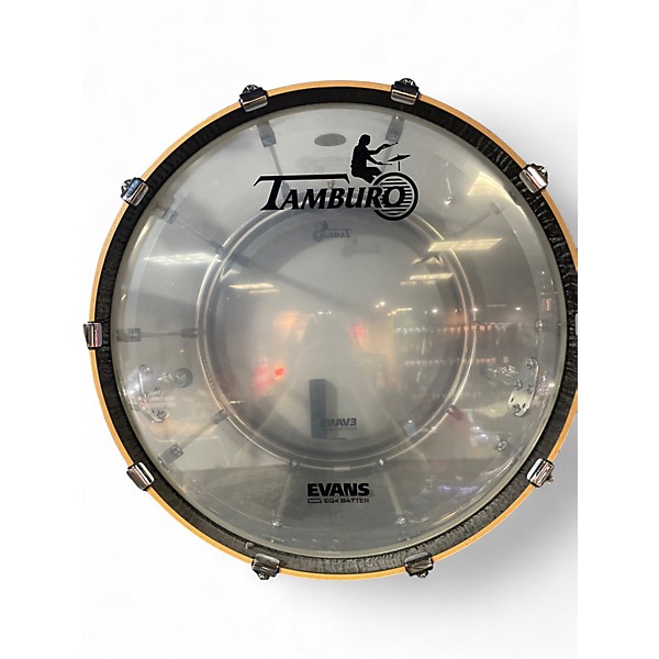 Used TAMBURO Volume Series 5pc Seamless Acrylic Clear Drum Kit