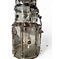 Used TAMBURO Volume Series 5pc Seamless Acrylic Clear Drum Kit