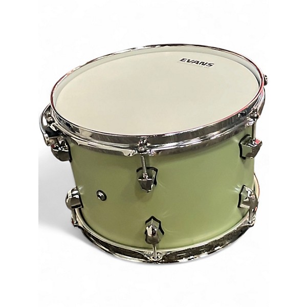 Used SJC Drums Tour series 3pc Green Drum Kit
