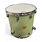 Used SJC Drums Tour series 3pc Green Drum Kit