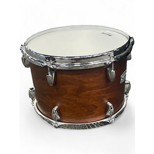 Used Yamaha Tour Custom Maple 3pc Brown Drum Kit