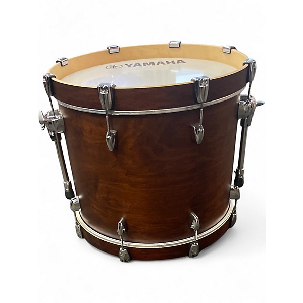 Used Yamaha Tour Custom Maple 3pc Brown Drum Kit