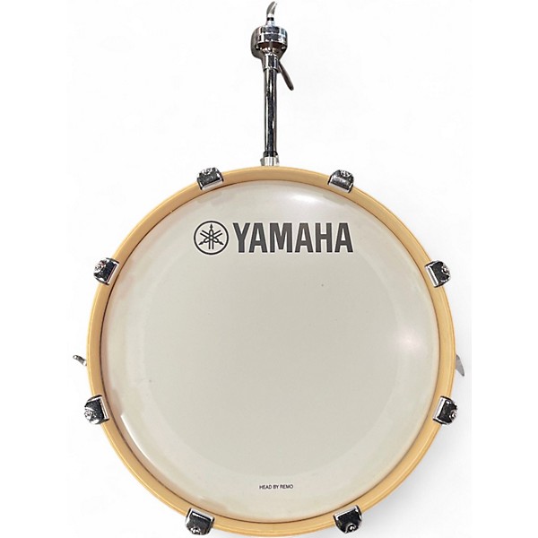 Used Yamaha Tour Custom Maple 3pc Brown Drum Kit