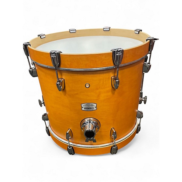 Used Yamaha Tour Custom Maple 3pc Caramel Burst Drum Kit