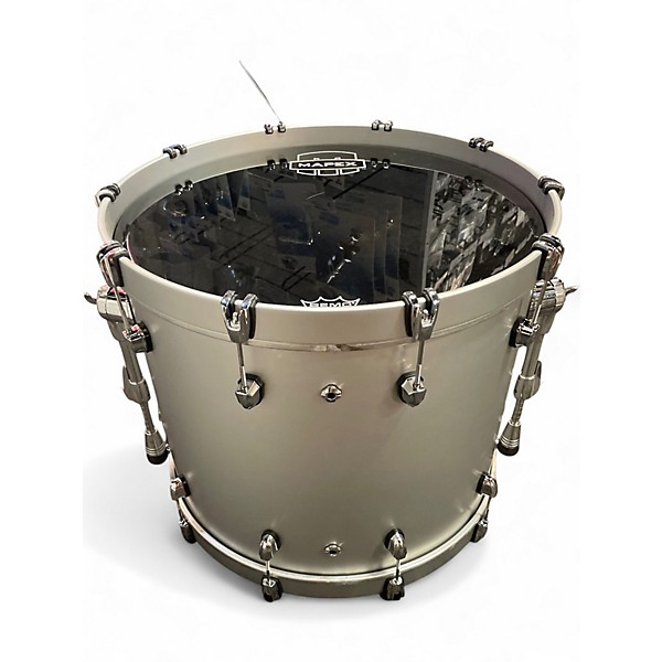 Used Mapex Saturn Evolution Rock Birch 4pc Gray Drum Kit