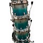 Used TAMA Starclassic Walnut/Birch 5pc Blue Sapphire Drum Kit