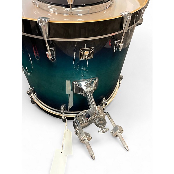 Used TAMA Starclassic Walnut/Birch 5pc Blue Sapphire Drum Kit