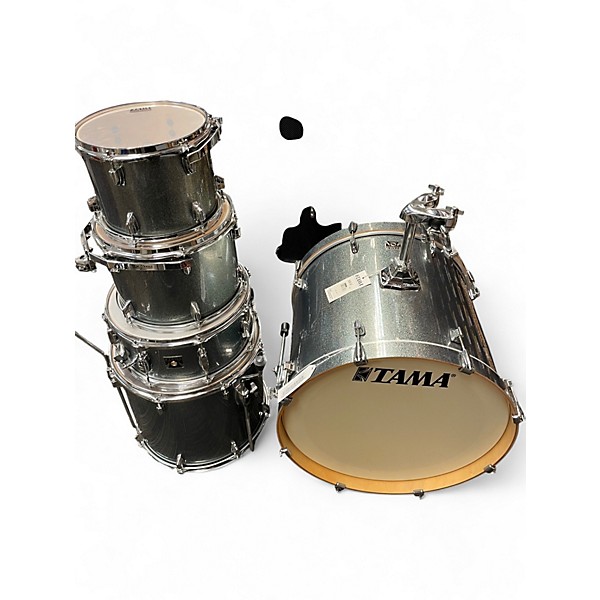 Used TAMA Superstar Classic 7pc Blue Burst Drum Kit