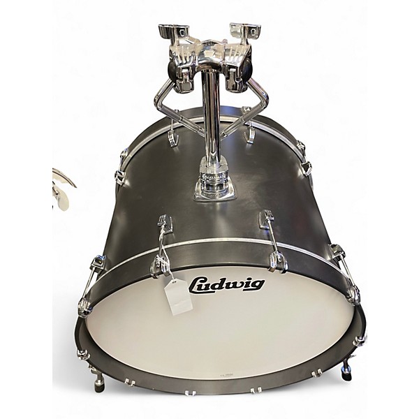 Used Ludwig Neusonic 4pc Black Drum Kit