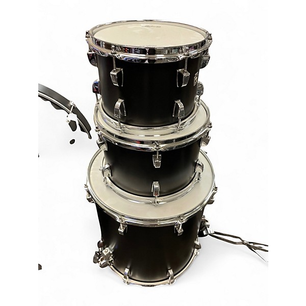 Used Ludwig Neusonic 4pc Black Drum Kit