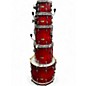 Used Pearl Session Studio Select Series 5pc Crimson Burst Drum Kit thumbnail