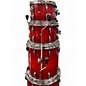 Used Pearl Session Studio Select Series 5pc Crimson Burst Drum Kit