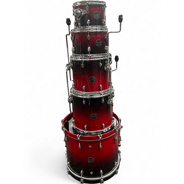 Used Mapex Saturn Studioease 5pc Red Drum Kit