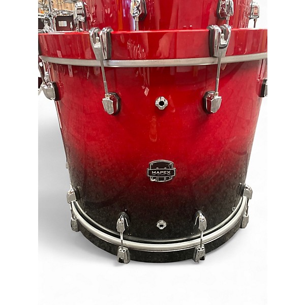 Used Mapex Saturn Studioease 5pc Red Drum Kit