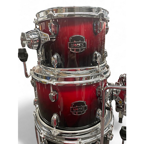 Used Mapex Saturn Studioease 5pc Red Drum Kit