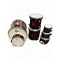 Used Gretsch Drums Catalina Maple 6pc Dark Cherry Burst Drum Kit