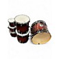 Used Gretsch Drums Catalina Maple 6pc Dark Cherry Burst Drum Kit