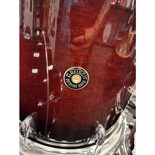 Used Gretsch Drums Catalina Maple 6pc Dark Cherry Burst Drum Kit