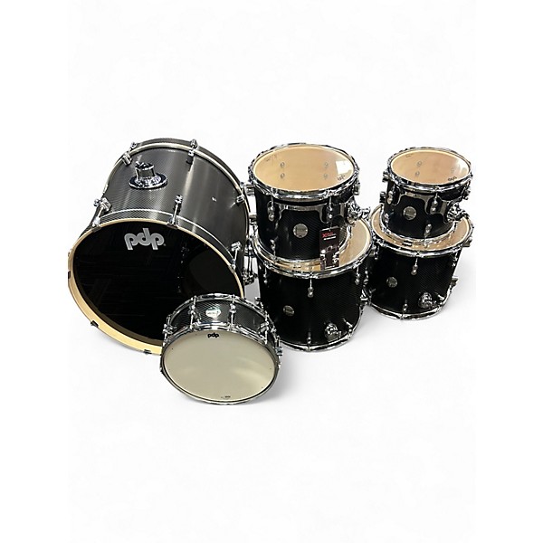 Used PDP by DW Concept Maple 6pc Gray Drum Kit