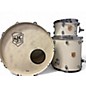 Used SJC Drums Tour Series 3pc Antique White Drum Kit thumbnail