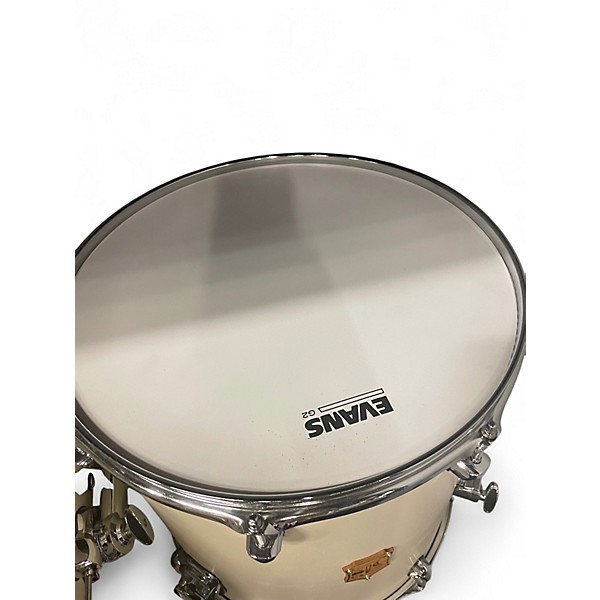 Used SJC Drums Tour Series 3pc Antique White Drum Kit