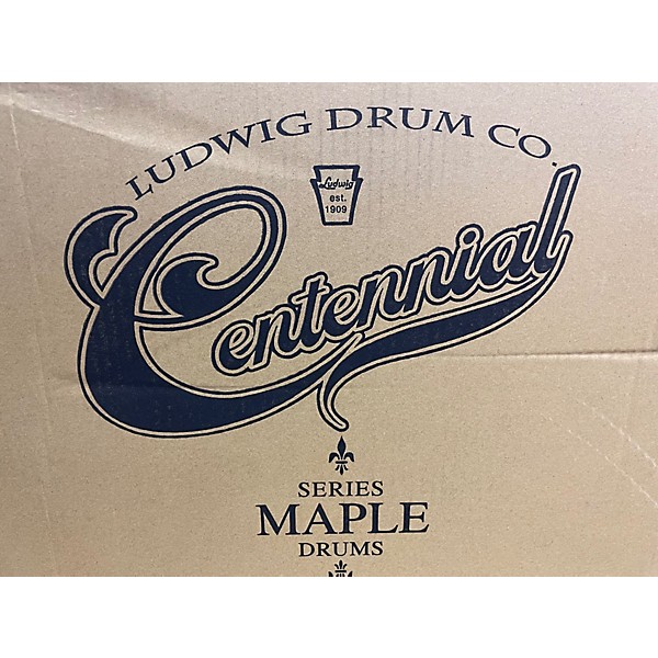 Used Ludwig Centennial Zep 4pc Blue Drum Kit