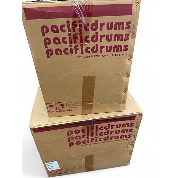 Used PDP by DW Concept Maple 6pc Gray Drum Kit