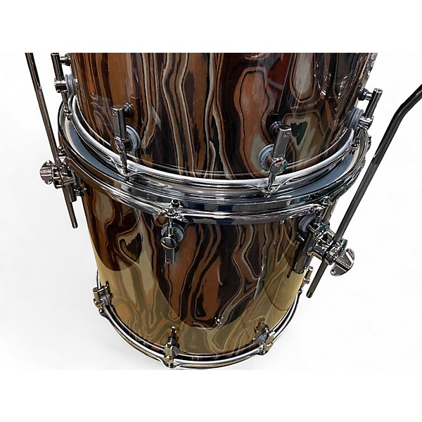 Used SONOR SQ2 Elder Tree Black Lacquer Black Drum Kit