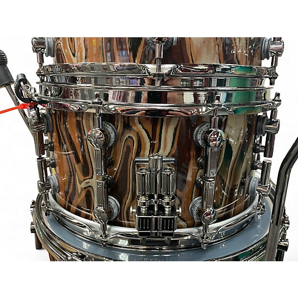 Used SONOR SQ2 Elder Tree Black Lacquer Black Drum Kit