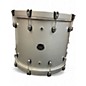 Used Mapex Saturn Evolution Rock Birch 4pc Metallic Gray Drum Kit