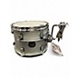 Used Mapex Saturn Evolution Rock Birch 4pc Metallic Gray Drum Kit