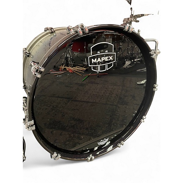 Used Mapex Saturn Studioease 5pc Green Drum Kit
